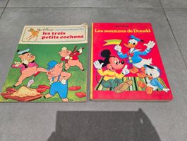 Walt Disney lot de 2 livres