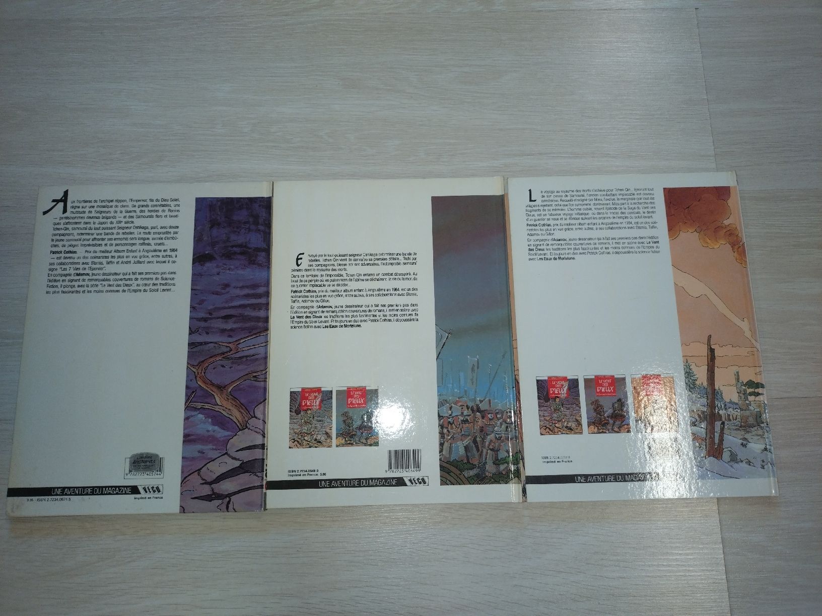 Fumetti:  Le Vent des Dieux 1-3 EO  – Usato da Farvagny-le-Grand venduto da LaCaverne 1