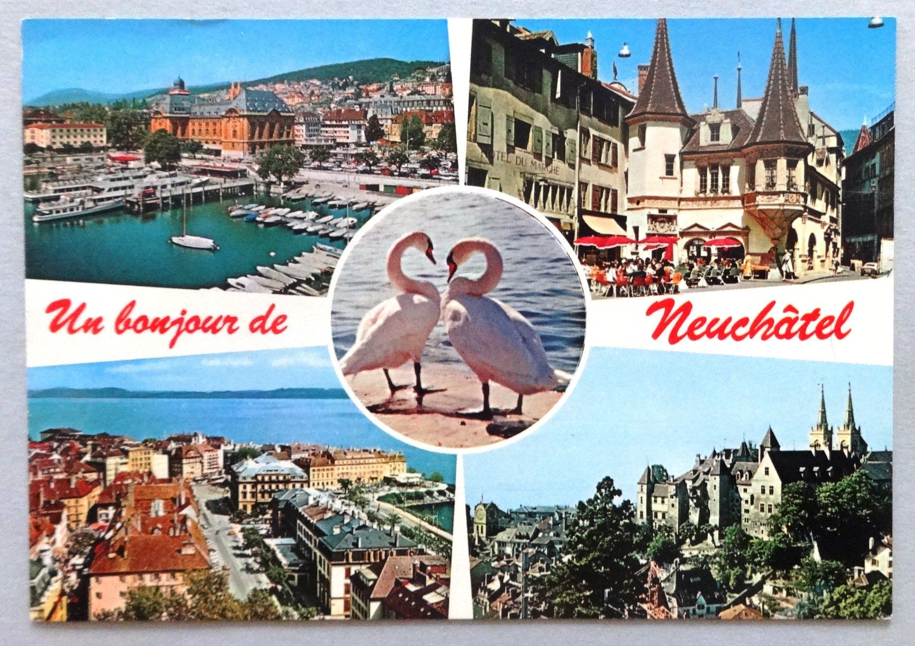 Ansichtskarten: Neuchâtel - Multivues – Gebraucht aus Fétigny von Billy2miny