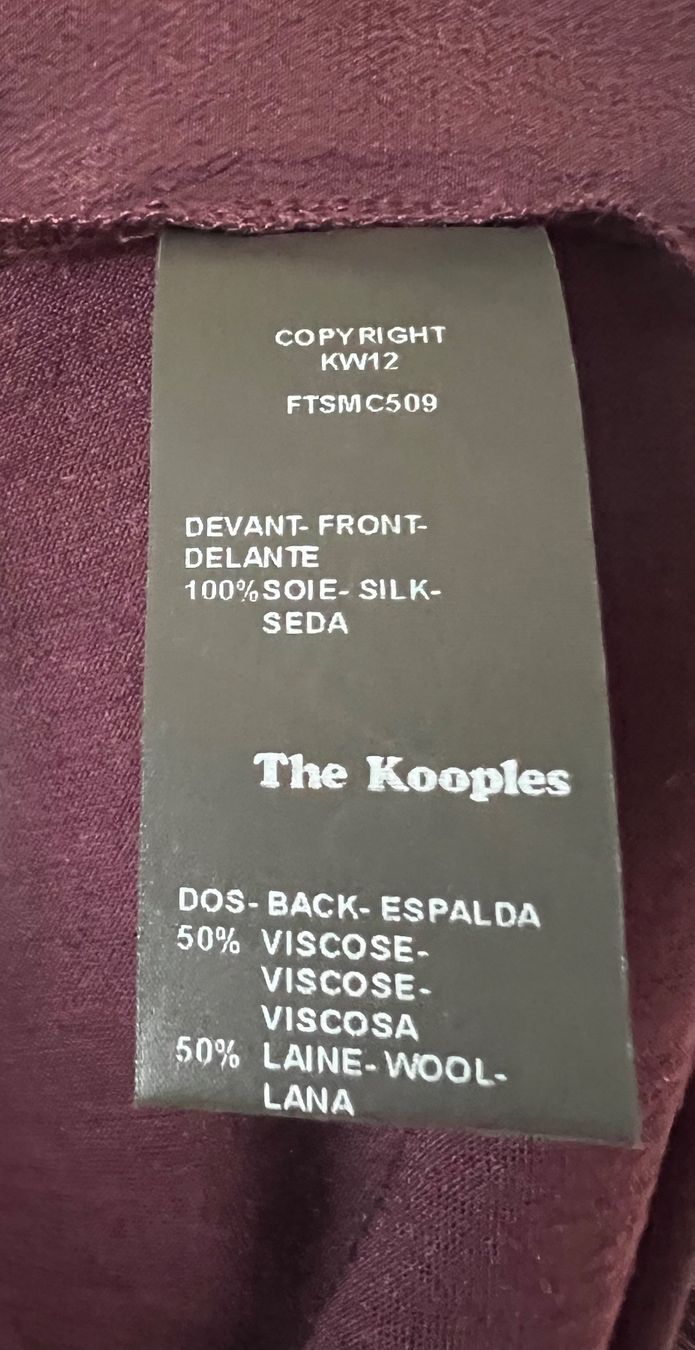 Kooples Camicette: NEU: The Kooples Bluse Gr. S – Nuovo (secondo la descrizione) da Lachen venduto da mar_ox 5