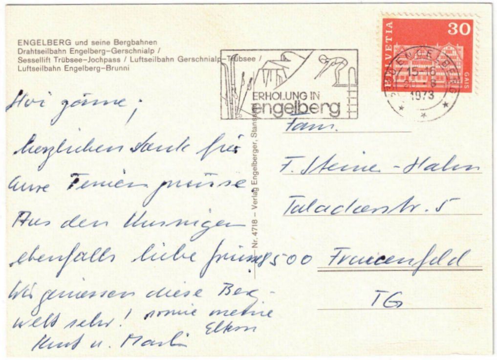 Cartes postales: Engelberg - 5 Bild AK – D'occasion à Binningen par Mountainrider 1
