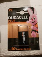 Duracell plus Batterien 9V Neu!