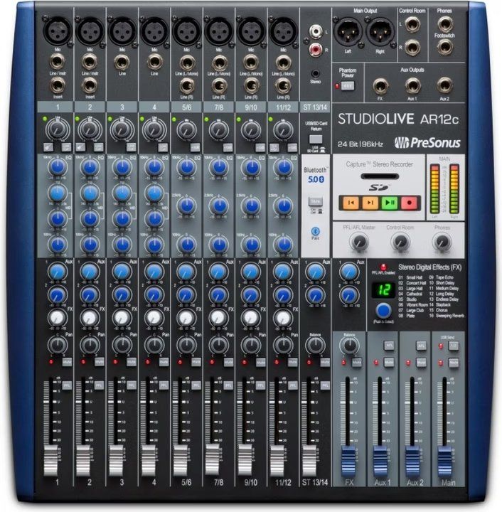 Mischpulte: PreSonus StudioLive AR12c – Gebraucht aus Agno von Olialby