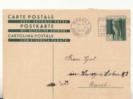 SGK PK 127F Basel, mit Fehler im Stempel