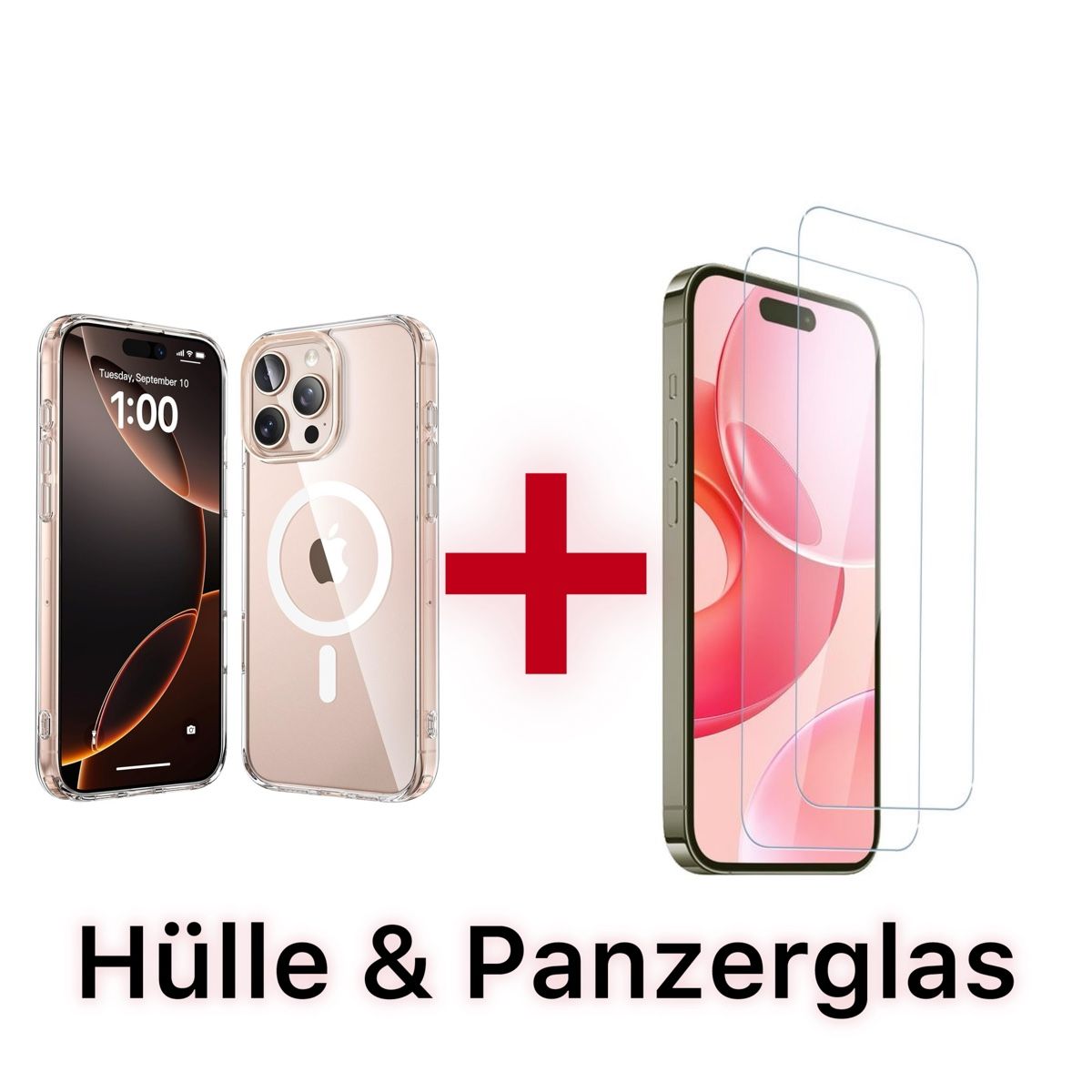 Apple Cover & Protezioni schermo: NEU iPhone 16 Pro Max Hülle & Panzerglas – Nuovo e nell'imballaggio originale da Zürich venduto da Daveischda