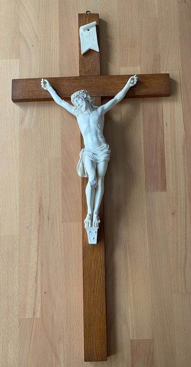 Handgefertigtes Holzkreuz – Jesus-Kreuz-Wanddeko Für Zuhause Oder Kirche