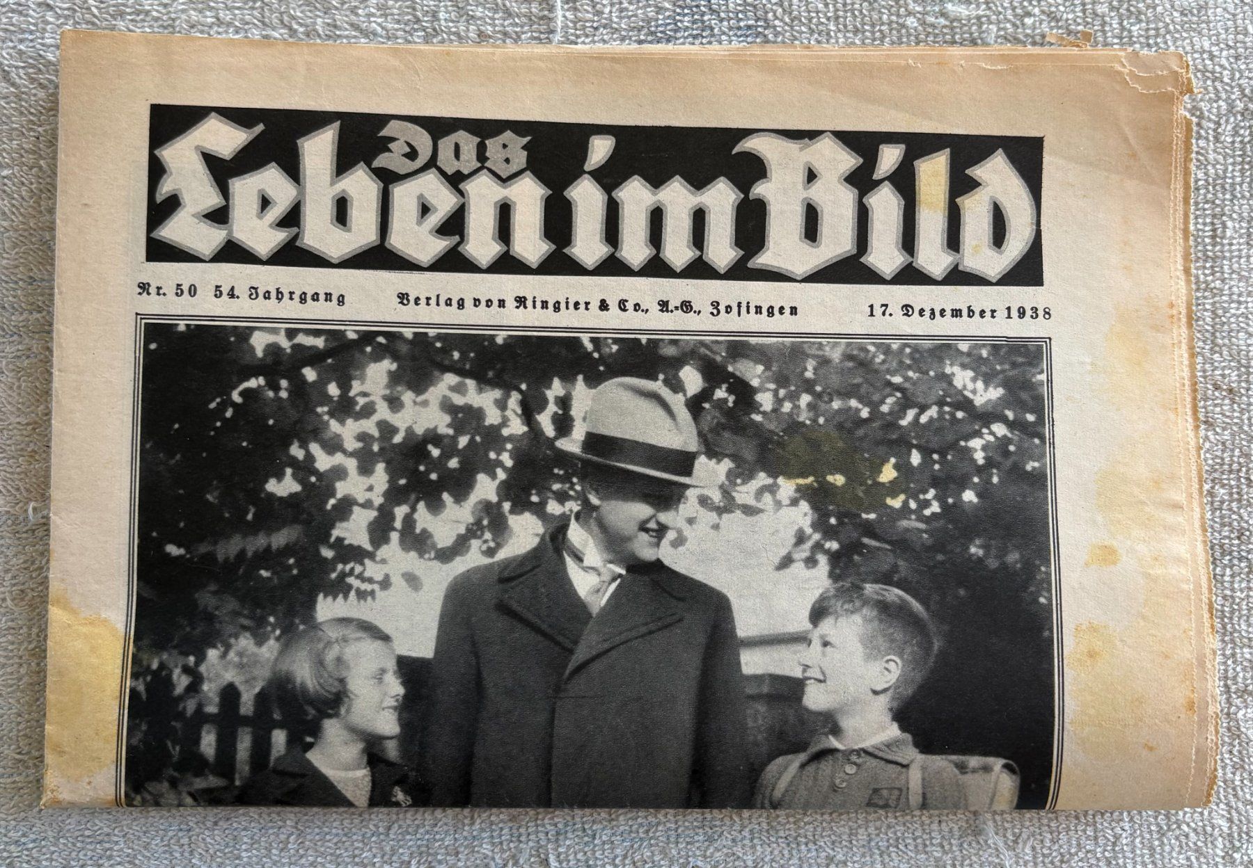 Riviste & Magazine: DAS LEBEN IM BILD 17. DEZEMBER 1938 – Usato da Ostermundigen venduto da wini63 3