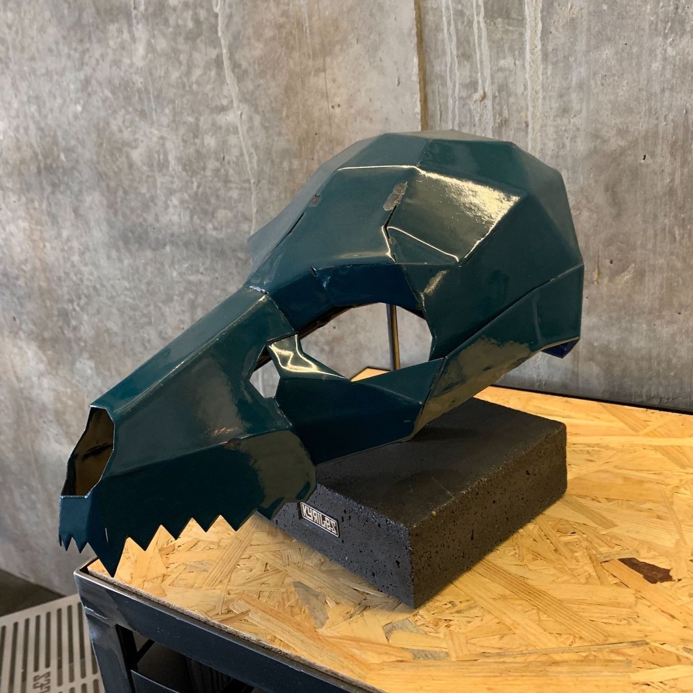 Masken: Blech-Maske 🐺 (Emailiert) – Neu (gemäss Beschreibung) aus Lüsslingen von kyriles 3