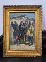 Tableau par Hippolyte Bellangé - Huile sur toile ancienne
