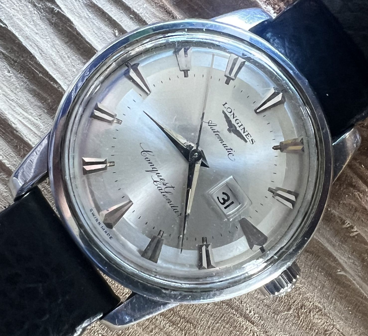 Longines Uhren: Longines 1956 Conquest Calendar  Automatic – Gebraucht aus Pratteln von bas_7gds 9
