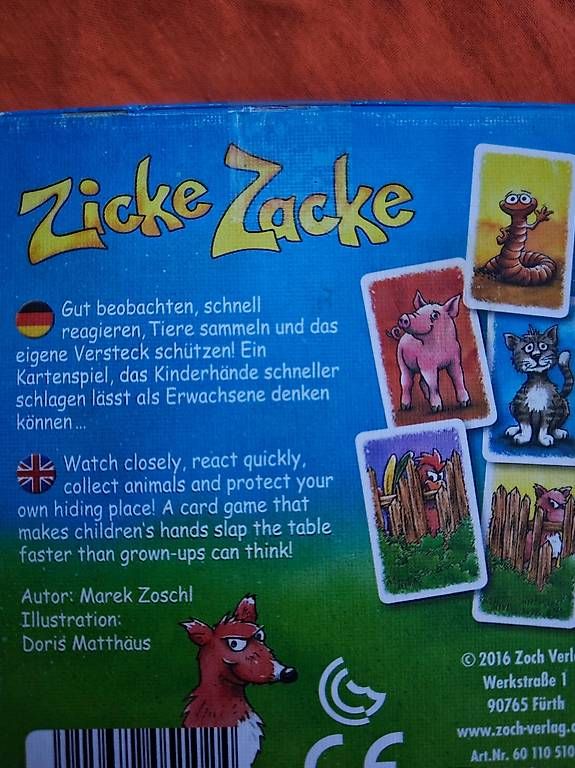 Giochi: Zicke Zacke – Usato da Rueras venduto da fscw 1