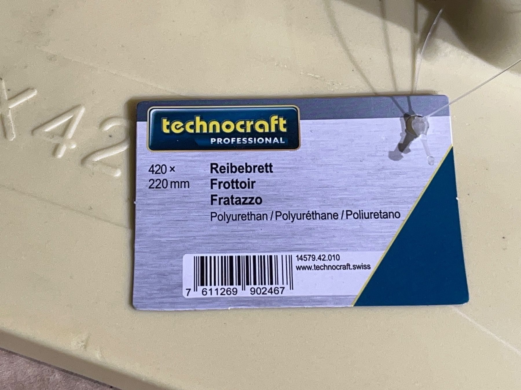 Technocraft Tutti gli attrezzi: Technocraft Reibebrett 420x220mm – Nuovo (secondo la descrizione) da Tann venduto da Mad_less 1