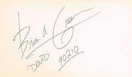 Brian Austin Green 1973- Autogramm signiert Karte 7x10cm