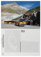 Oberwald Gletsch Belvédère Furka Postauto Mercedes Saurer RH