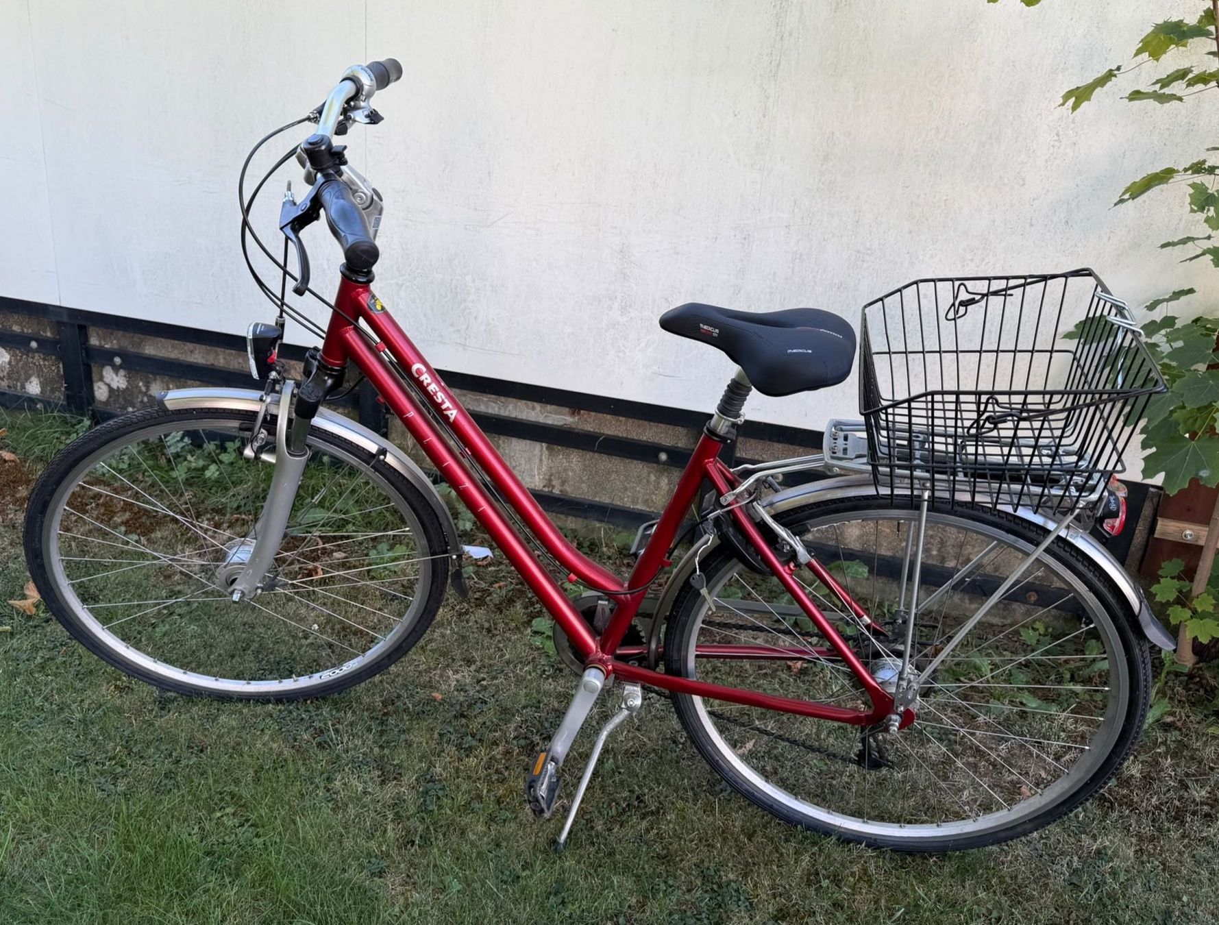 Cresta Biciclette: Cresta Damenvelo / Damenrad mit Korb – Usato da Etzgen venduto da juj_b678