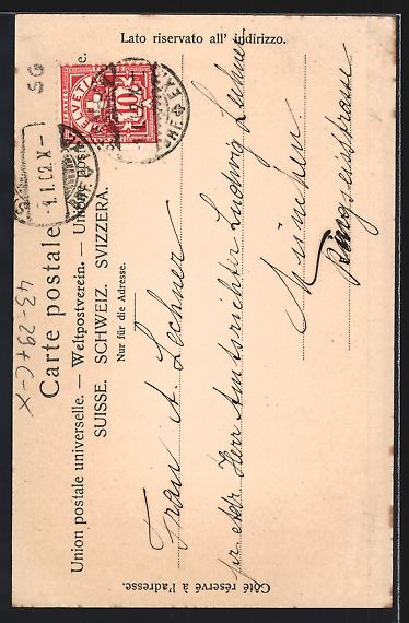 Cartes postales: St. Gallen, Marktplatz und Hotel Hecht a – D'occasion à Berlin par bartko-reher 1