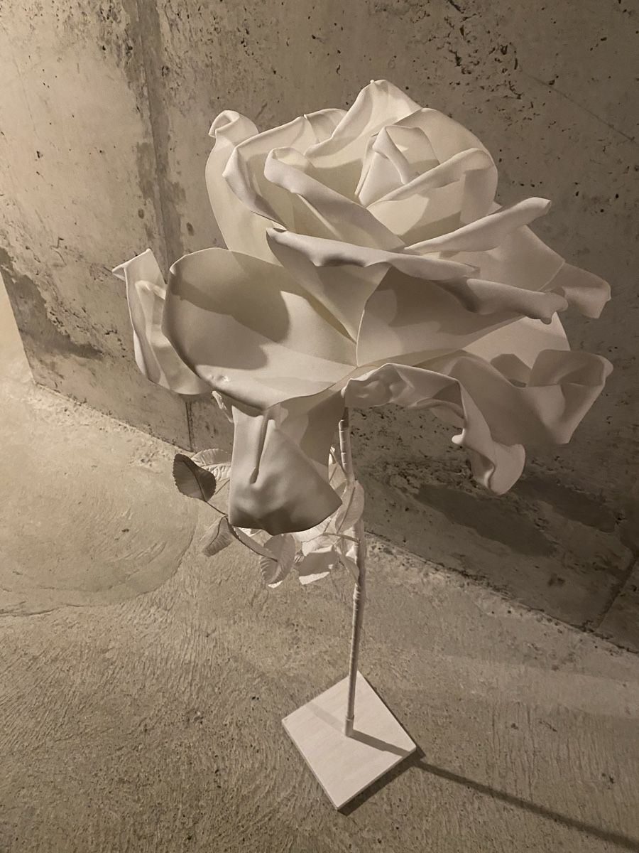 Tutte le decorazioni: Deko Blume weiss 1m hoch – Nuovo (secondo la descrizione) da Langenthal venduto da flower101 5