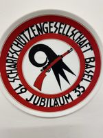 Schützen-Wandteller "Schützengesellschaft Basel 1933" Sammle
