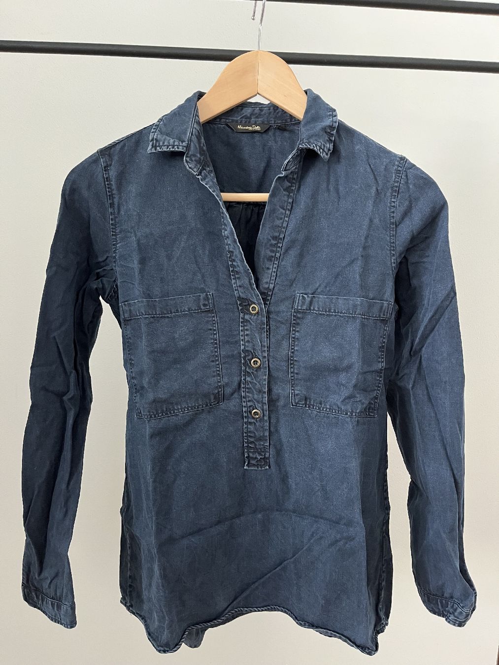 Massimo Dutti Camicette: Massimo Dutti Jeansbluse Gr. XS/34 – Usato da Basel venduto da an_v7yj 4