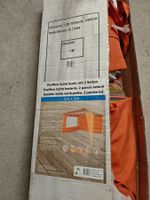 Gebraucht, Pavillon 3x3m bunt, mit 2 Seiten
