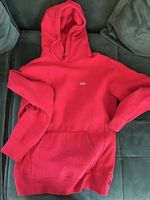 Supreme Small Box Logo Hoodie Rot – Gr. M (Zustand 8/10)