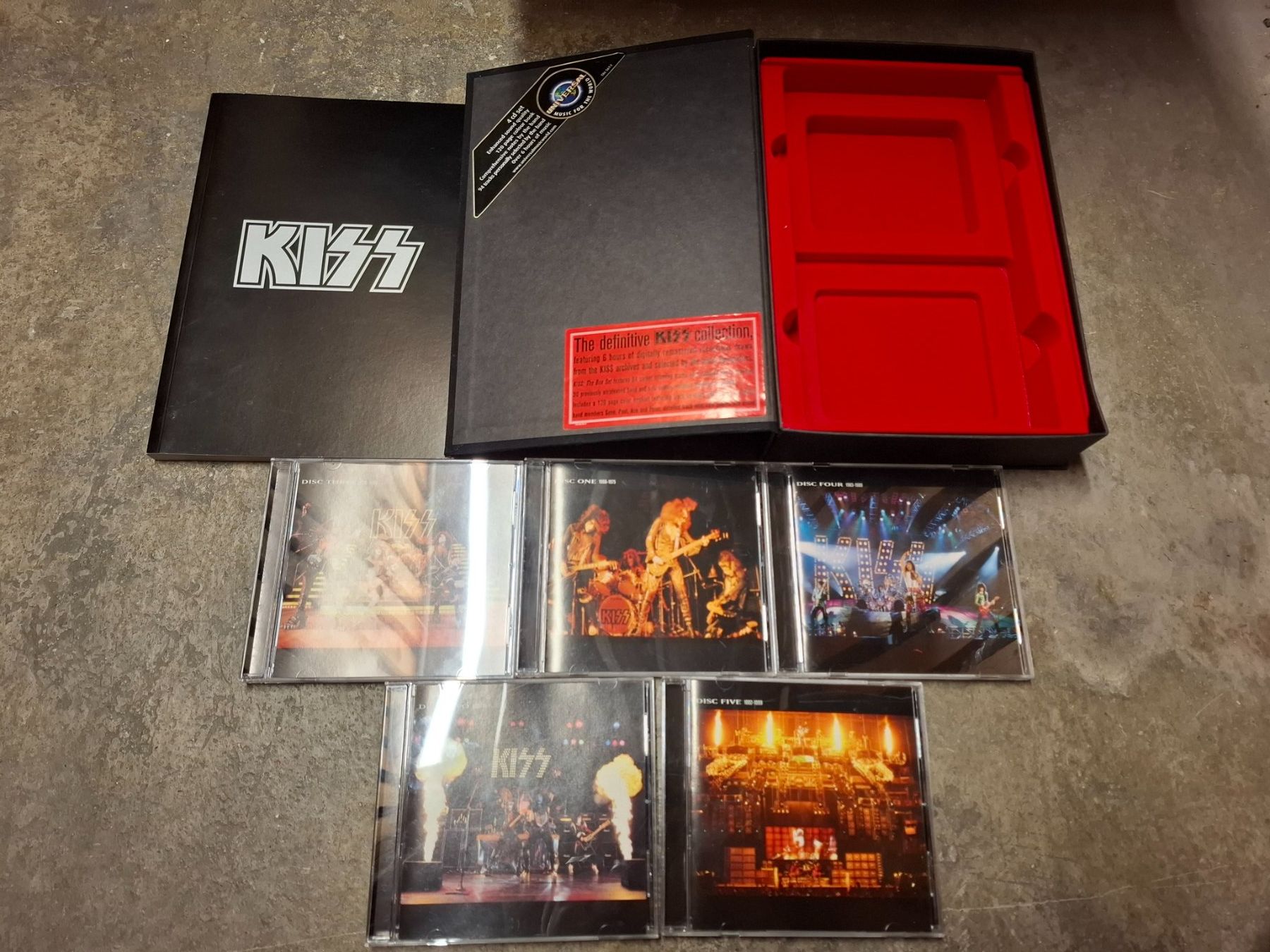 CD: Kiss Box set - Edition Limited 5 CDS – Usato da Onex venduto da kal_b2w8 1