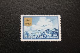 Flieger Abt. 7 Aktivdienst 1940 / Aufdruck 1941-1942