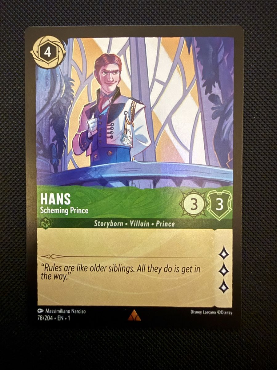 Disney Cartes à collectionner: Hans - Scheming Prince – Neuf (Voir description) à Allenwinden par nam_1988