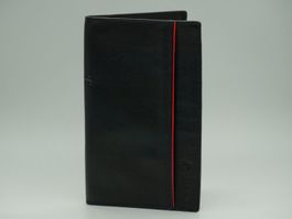 Swissair Schwarze Leder Etui