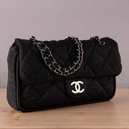 Chanel Matelasse Coating Canvas Single Flap