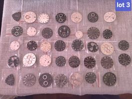 lot de cadrans Hamilton ( 37 pcs)