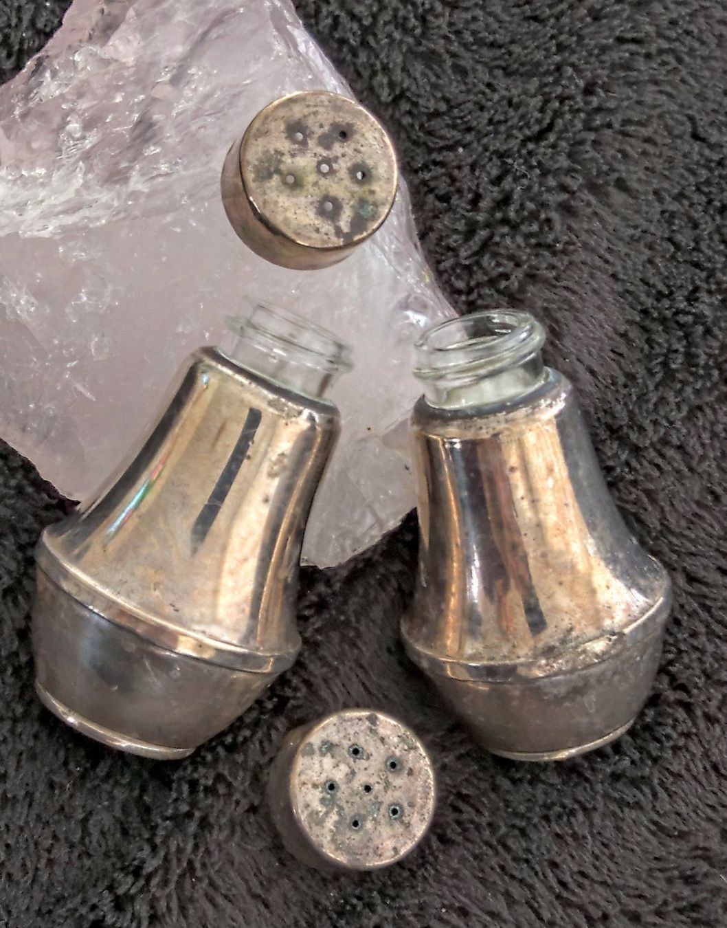 Cucine complete: Salz-Pfeffer-Streuer Sterling – Usato da Bettwiesen venduto da wicking27 3