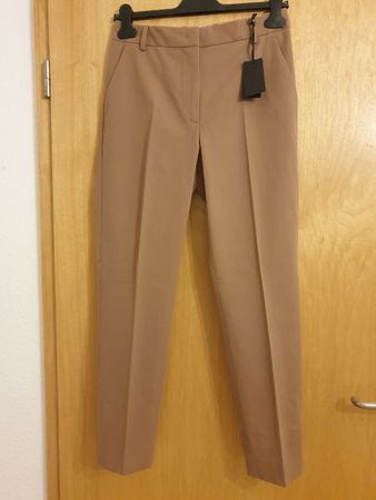 Pantalon neuf Seventy, S/36(CH), beige, coton, tissu epais