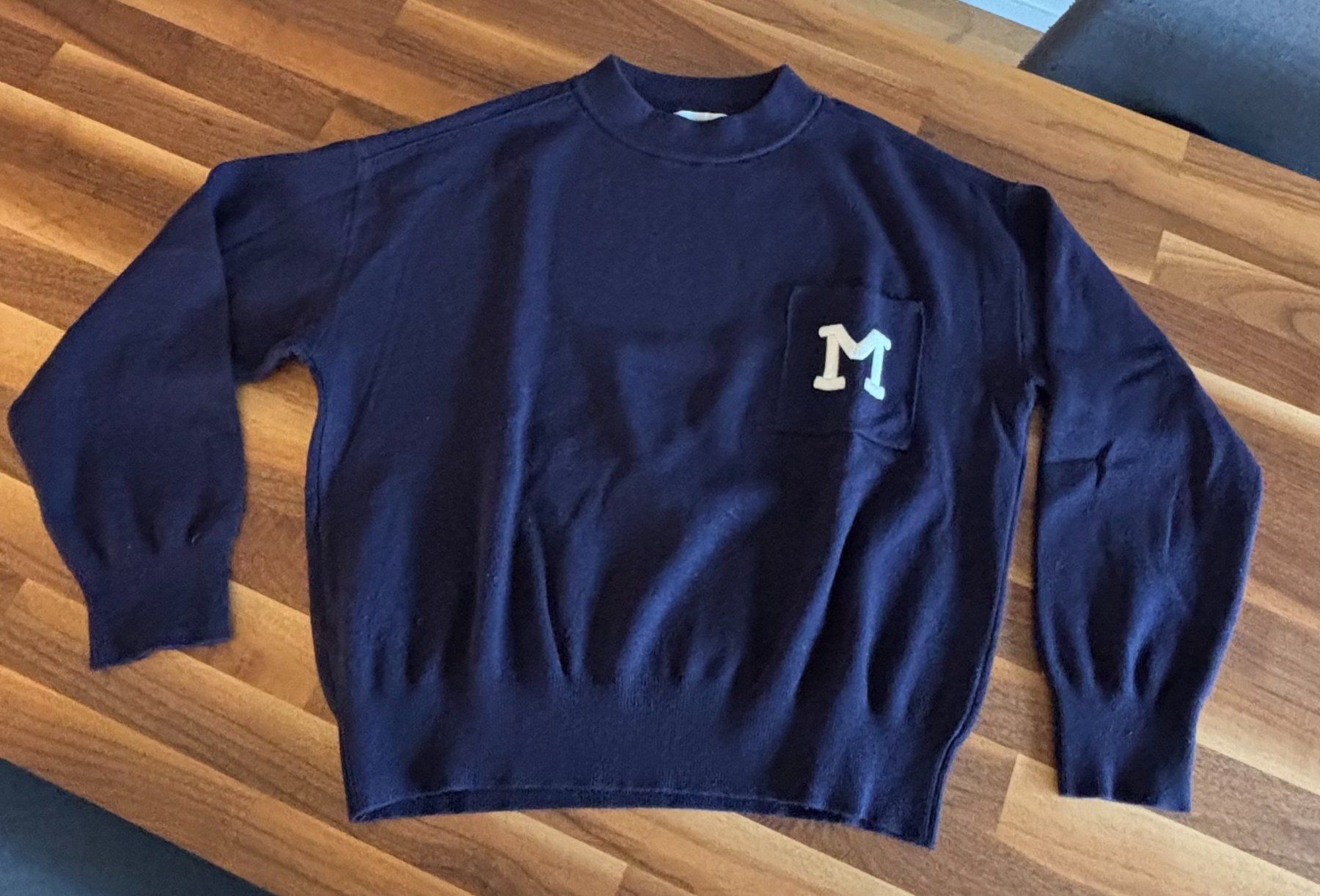 Mango Pulls & Sweat-shirts: Mango / Strickpullover / M / Dunkelblau – D'occasion à Winkel par masrisa