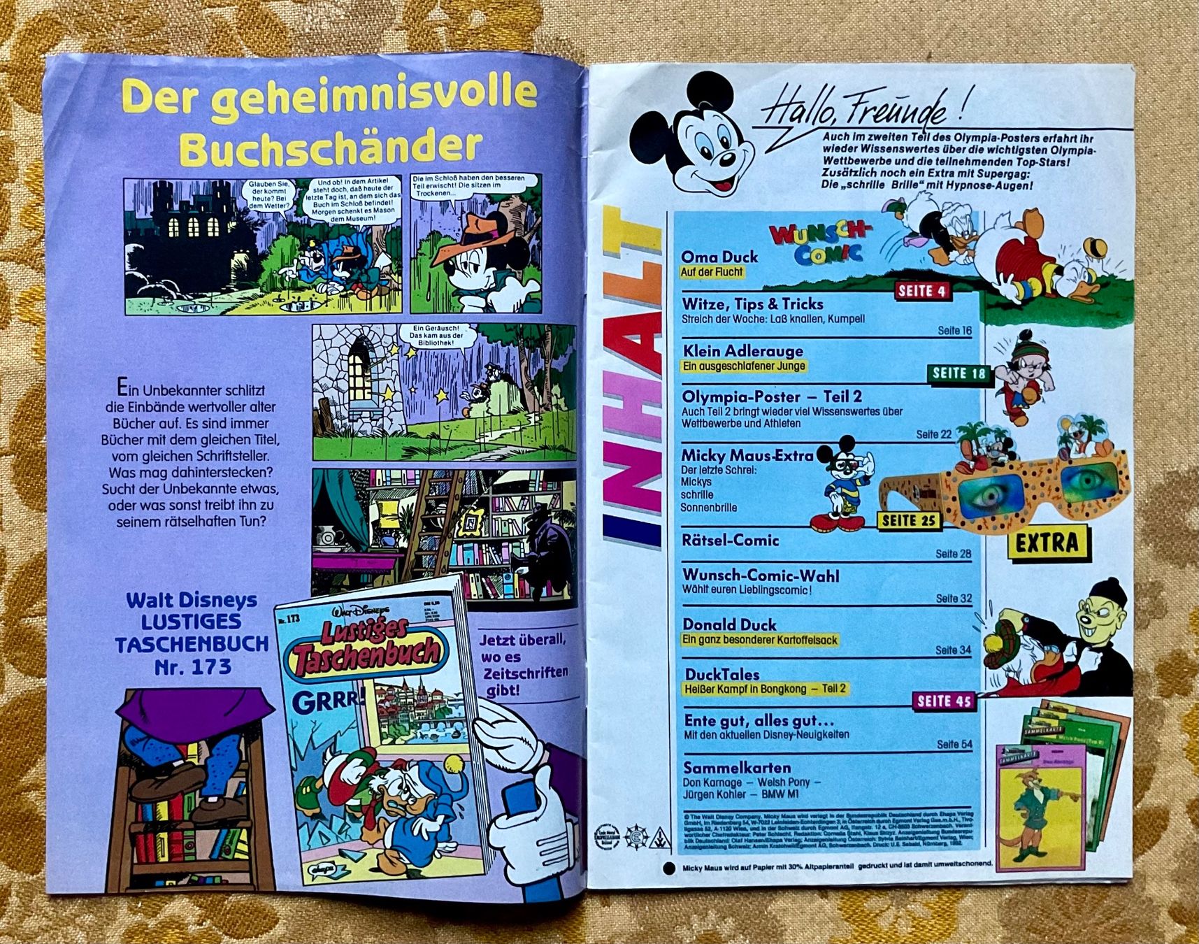 Fumetti: Micky Maus Heft Nr 32 von 1992 – Usato da Endingen venduto da nathan05 1