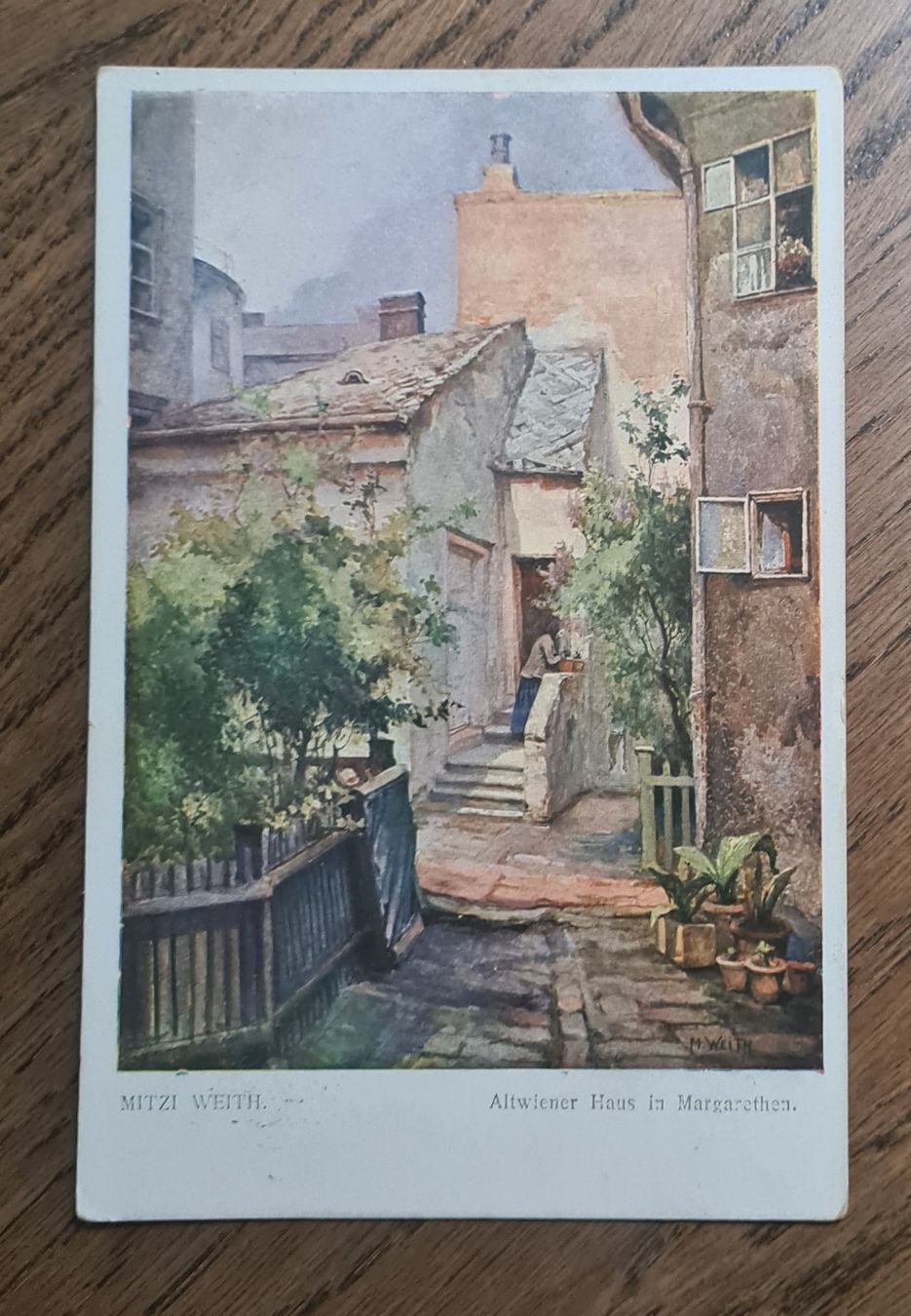 Cartoline postali: Karte von Mitzi Weith 1922 – Usato da Ebikon venduto da Donar50