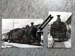Furka-Oberalp-Bahn Dampflok bei Andermatt, 1968 - Foto's