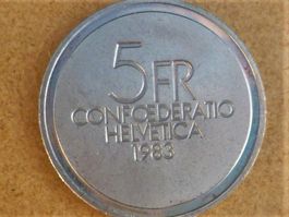 5 Fr. Gedenkmünze 1983 / Ernest Ansermet