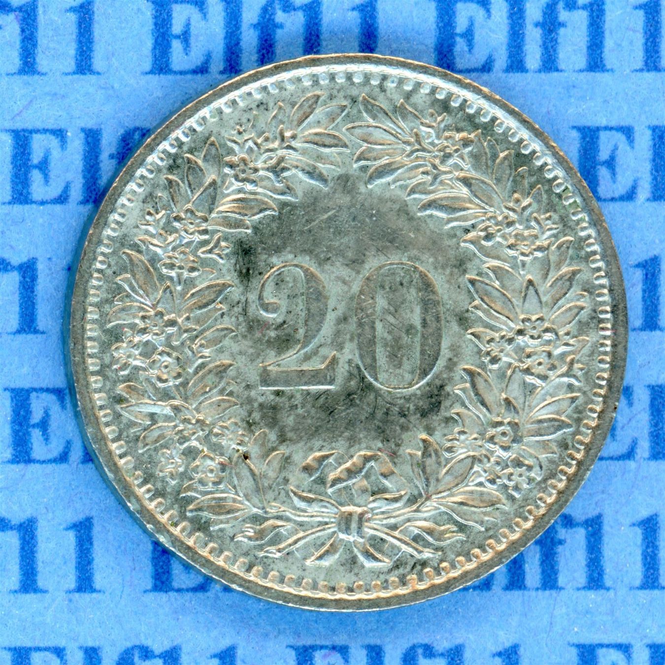 Alle Münzen: CHF___0.20 1980 vz 20 Rappen – Gebraucht aus Widnau von Elf11 1