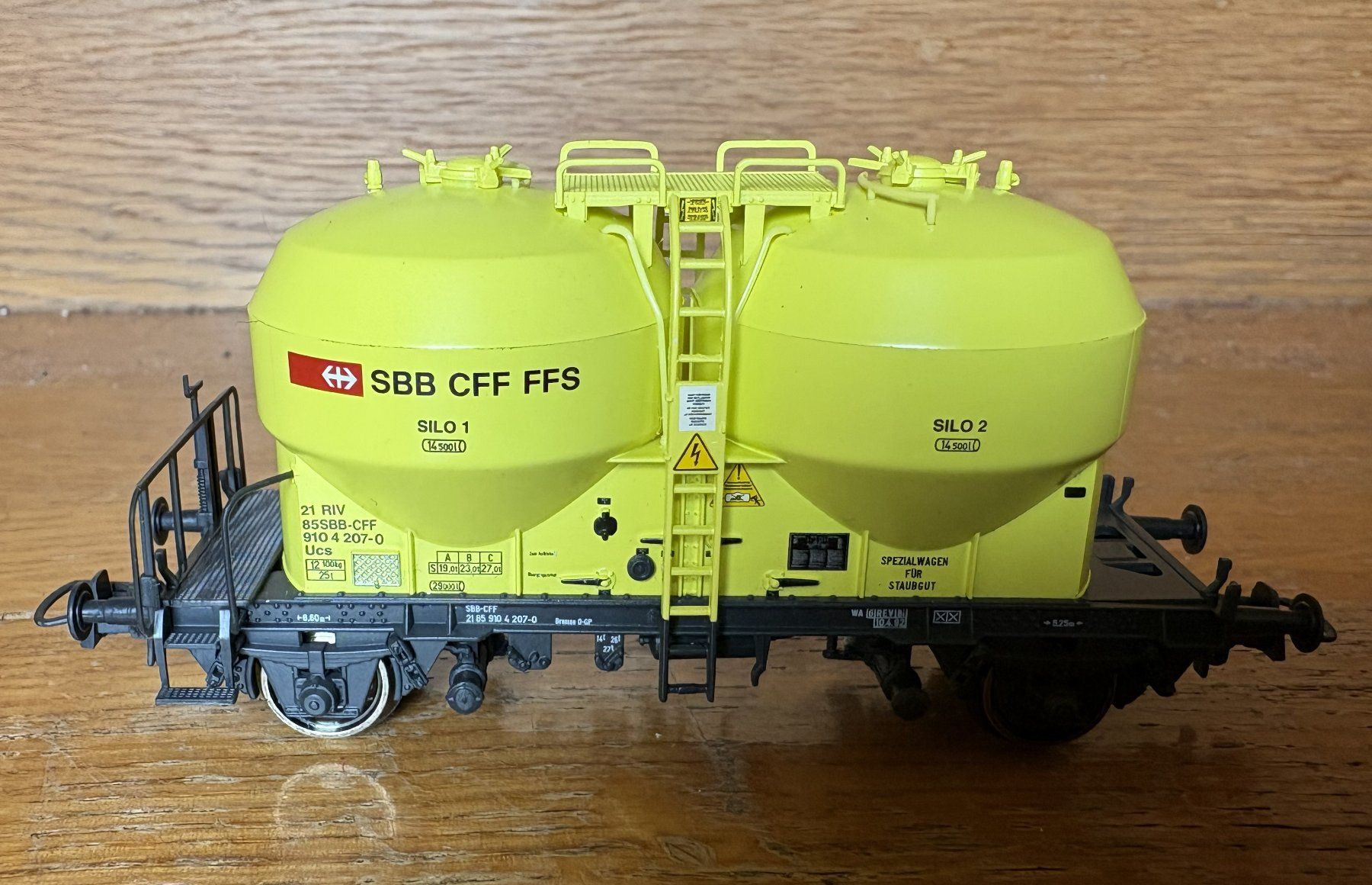 Roco Modelleisenbahnen: Roco H0 SBB Silowagen-Set 66048 – Gebraucht aus Volketswil von zwitsch33 2