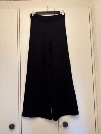 Merino wool wideleg  pants