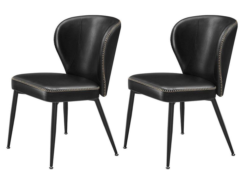 Sedie: Esszimmerstühle 2er Set Kunstleder Mid-Century ECCO – Nuovo e nell'imballaggio originale da Lachen SZ venduto da MAMORU-MOEBEL