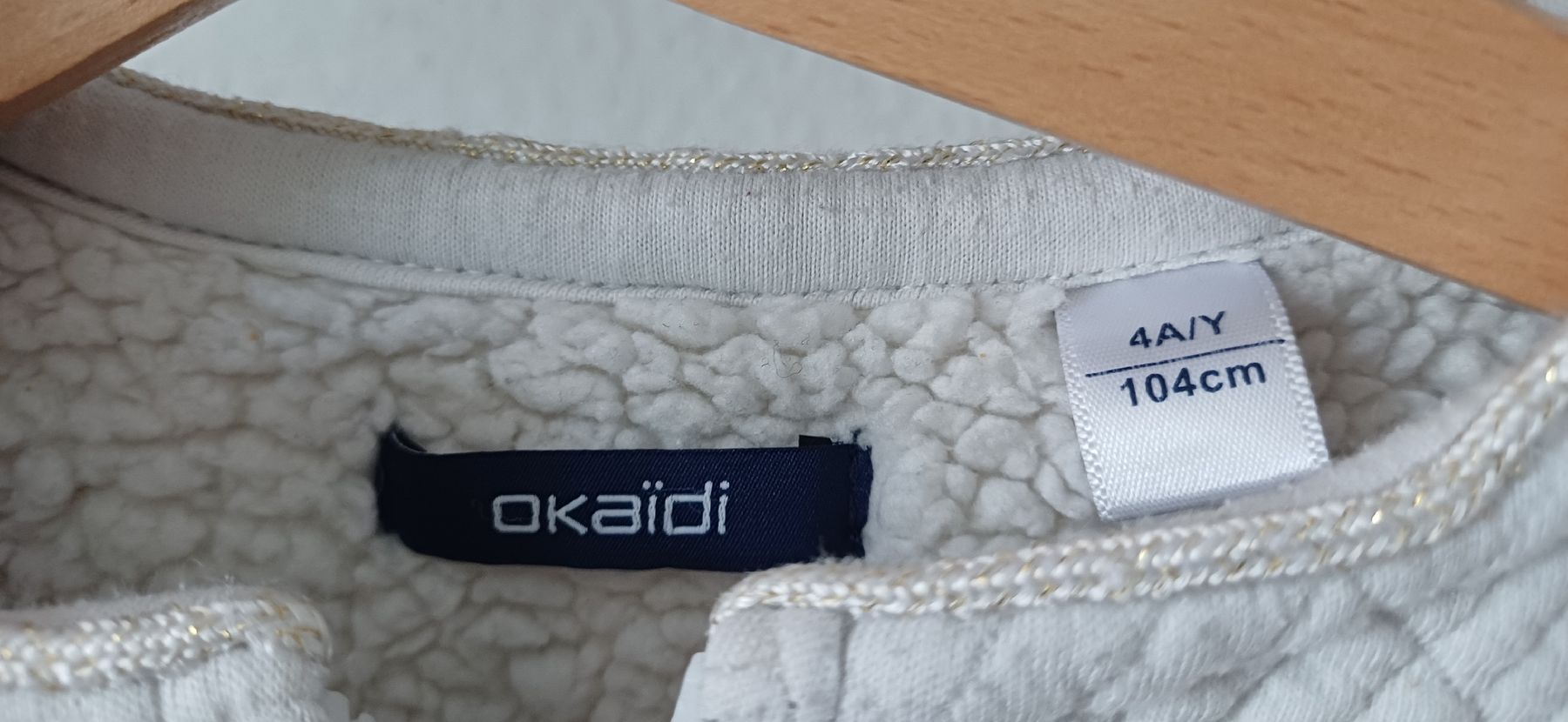 Okaidi Vestes & Manteaux: Steppjacke mit Reissverschluss 104 – D'occasion à Riniken par Lessy- 3