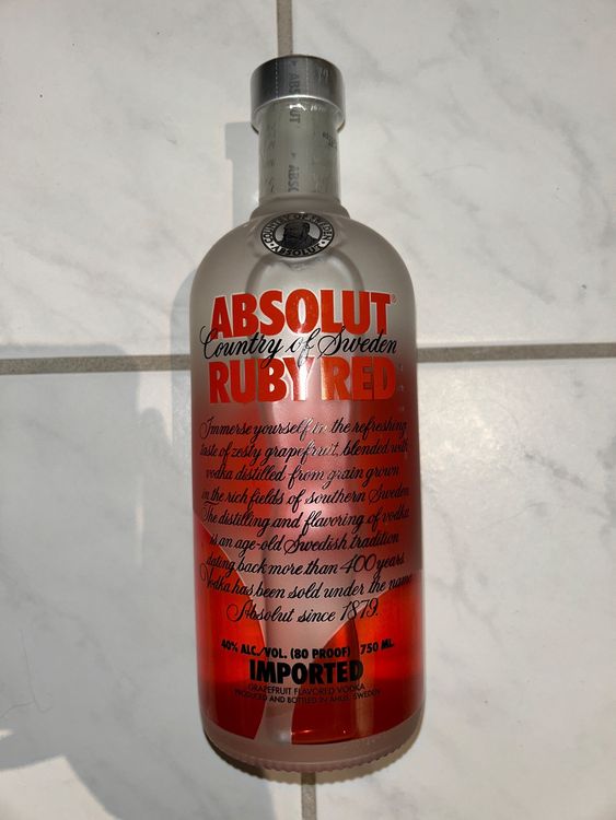 Absolut Vodka (Wodka) Ruby Red Kaufen auf Ricardo