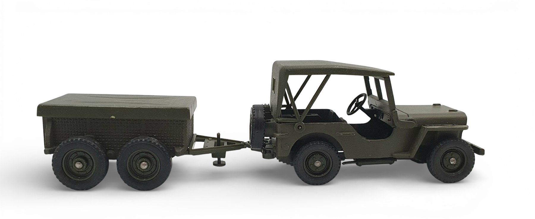 Solido Modellautos: Solido Willys Jeep mit Anhänger – Neu und originalverpackt aus Flawil von JaguarXJSHE 3