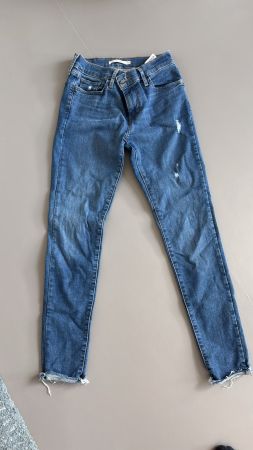 Damen Jeans Levi's 710 Super Skinny Grösse 26 guter Zustand