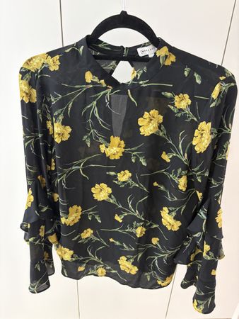 Bluse Blumenmuster