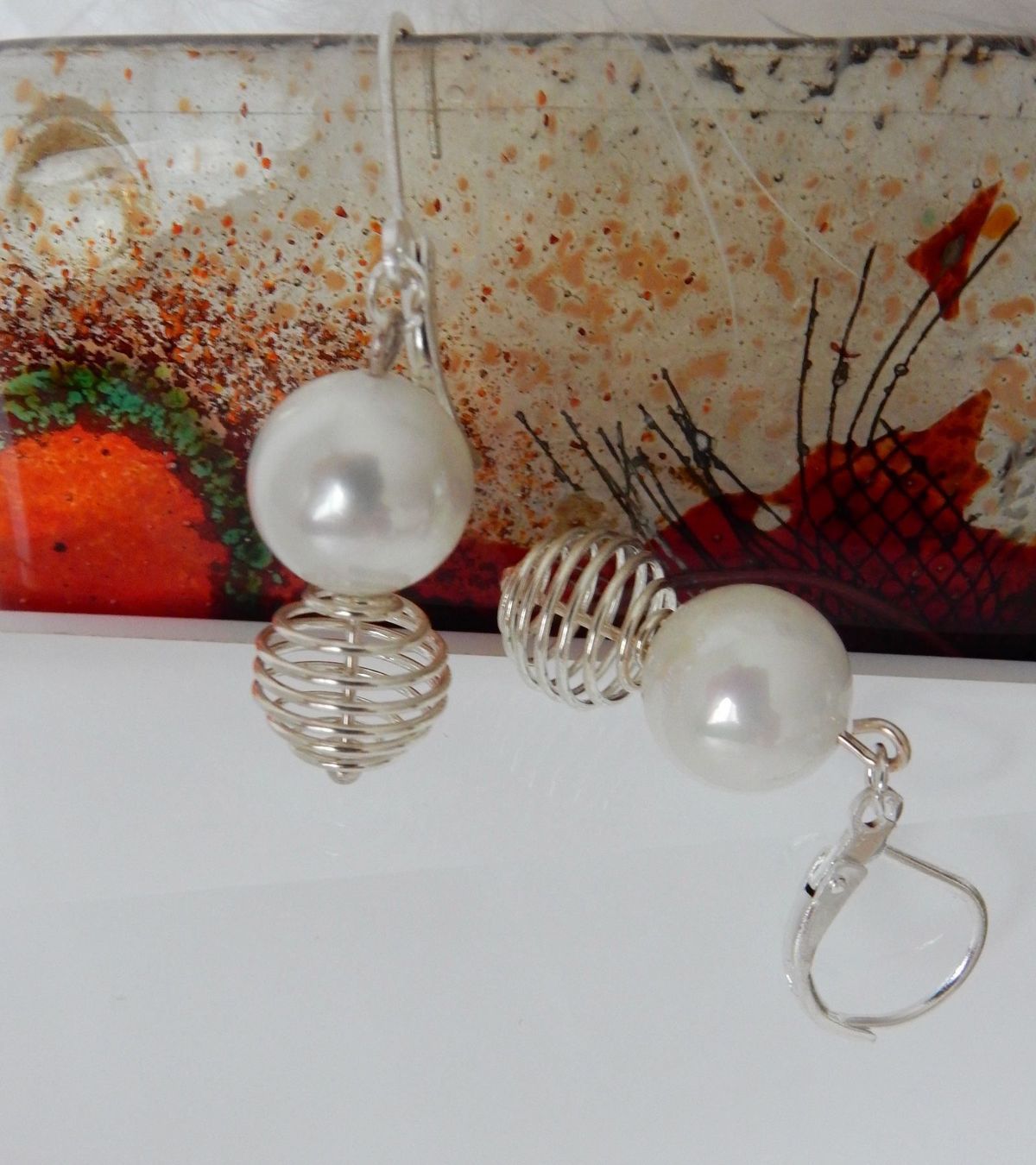 Orecchini pendenti & Orecchini a lobo: Ohrschmuck aus Perlen ! – Nuovo e nell'imballaggio originale da Allschwil venduto da Weyli18 1