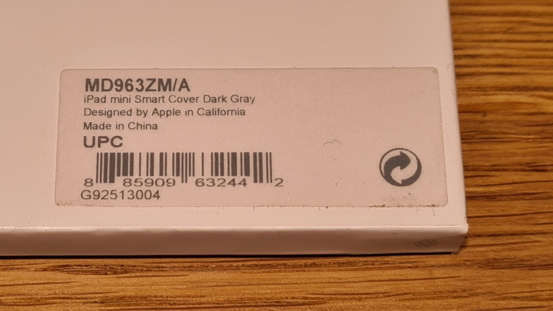 Apple Covers & Borse: Original Apple iPad Mini Smart Cover/ Dark Gray – Usato da Winterthur venduto da stufaphi 4