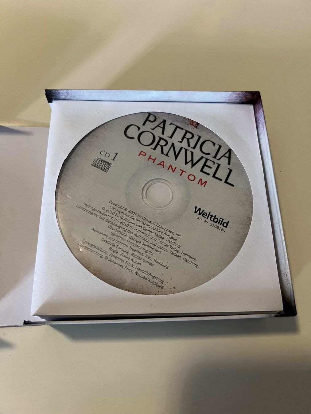 Audiolibri: Patricia Cornwell - Post Mortem - Flucht - Phantom - 18CDs – Nuovo (secondo la descrizione) da Altstätten SG venduto da sheamus 2